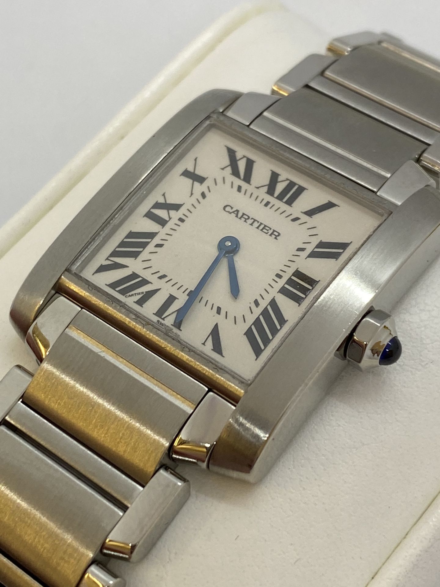 CARTIER TANK FRANCAISE MEDIUM SIZED WATCH - Image 5 of 8