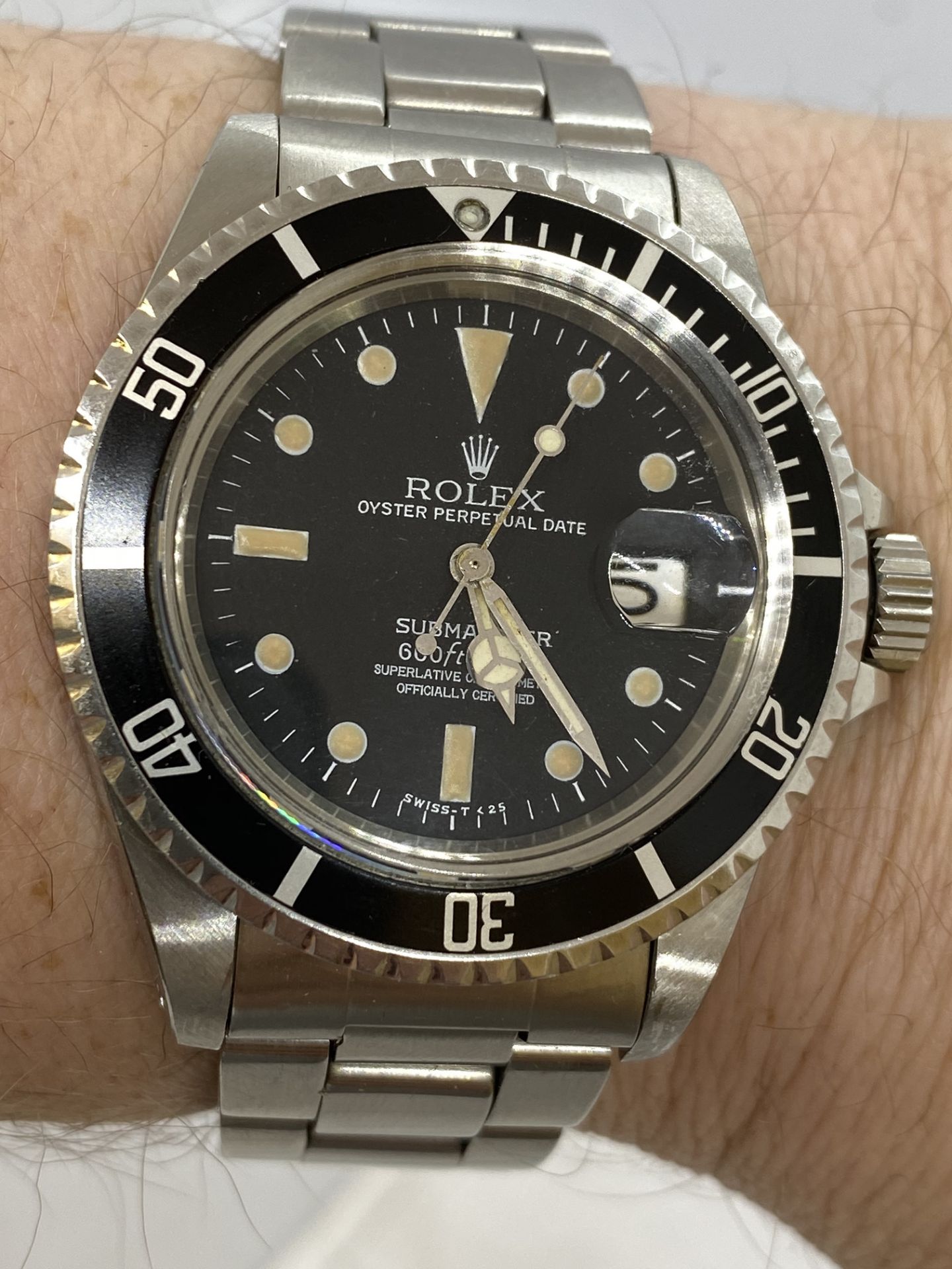 WATCH MARKED ROLEX SUBMARINER - MOVEMENT WARRANTED AS ROLEX - Image 17 of 28