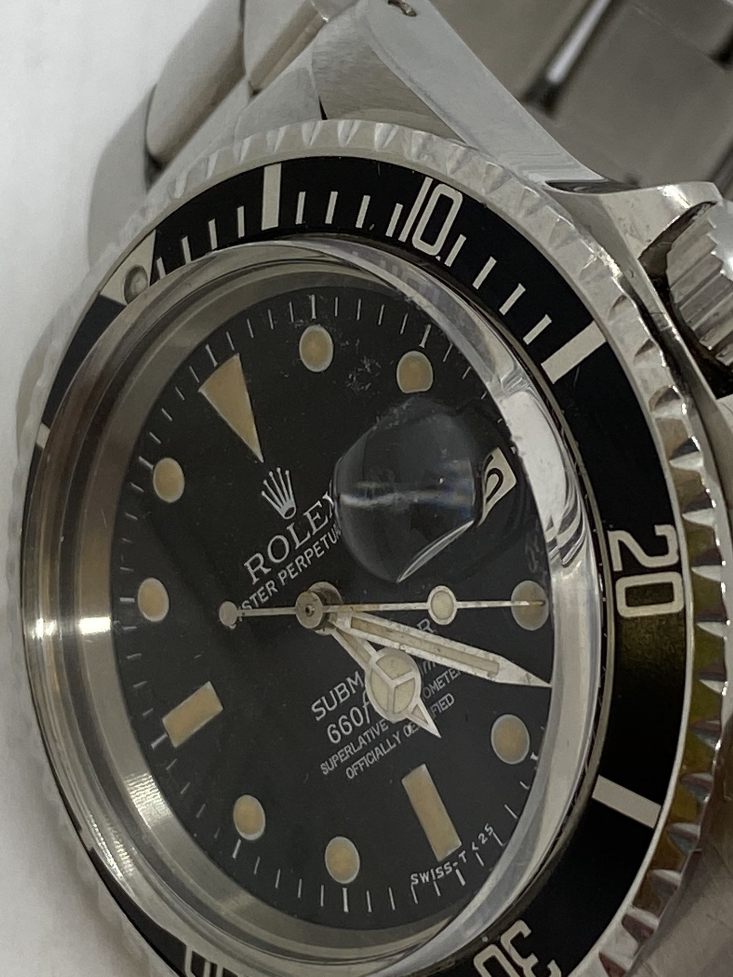 WATCH MARKED ROLEX SUBMARINER - MOVEMENT WARRANTED AS ROLEX - Image 14 of 28