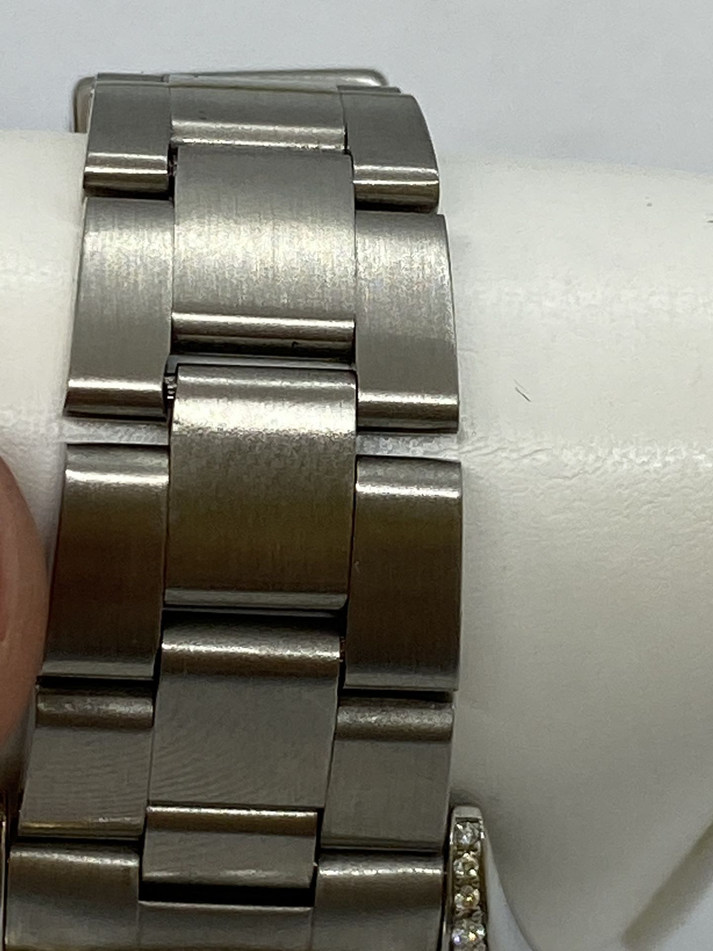 STAINLESS STEEL 36mm ROLEX DIAMOND SET - Image 11 of 13