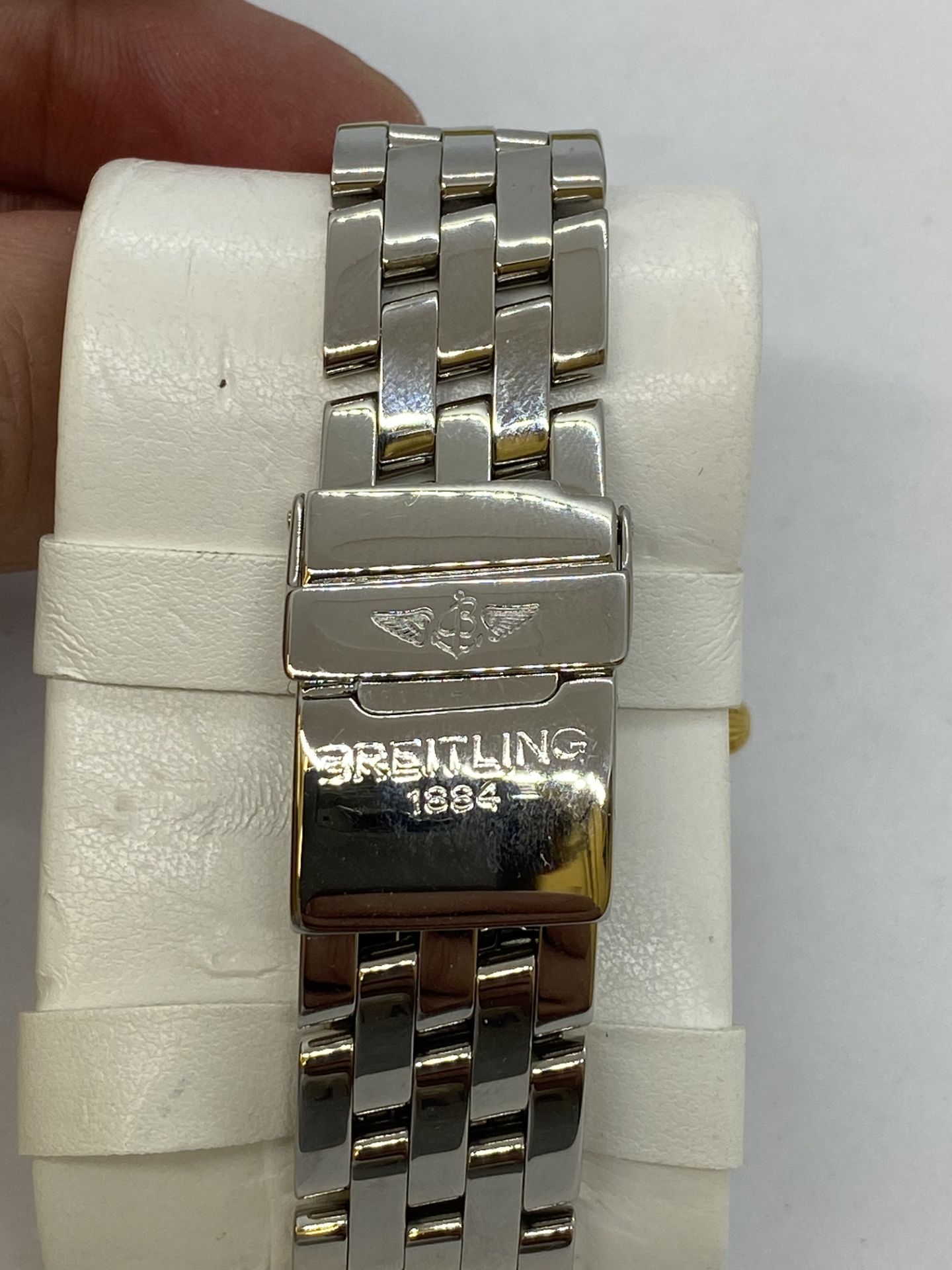 BREITLING GENTS DUOGRAPH WATCH STEEL & GOLD B15047 - Image 10 of 15