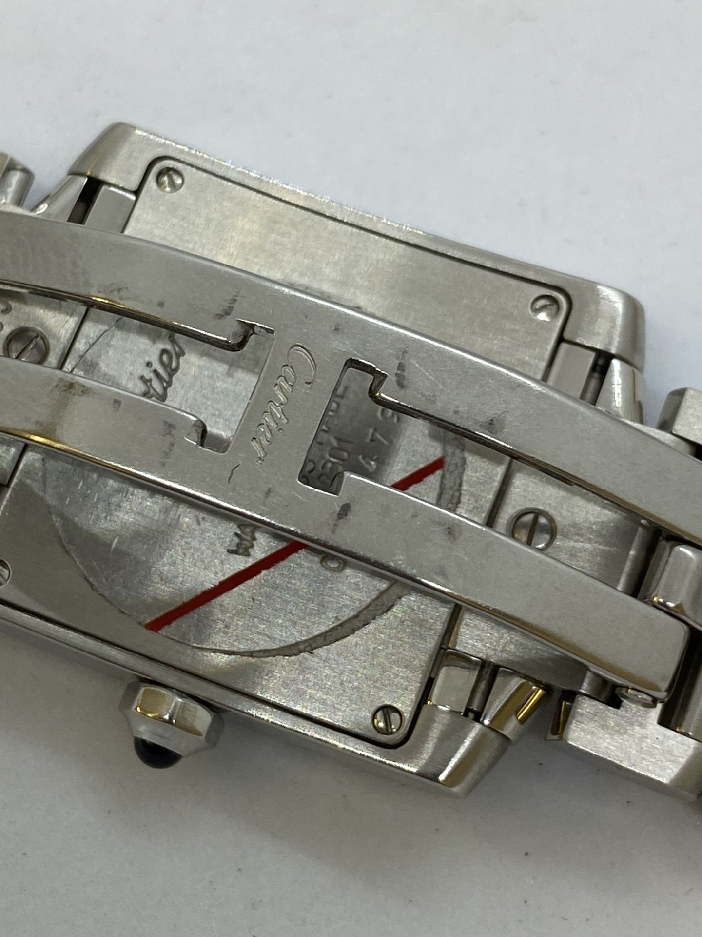 CARTIER TANK FRANCAISE MEDIUM SIZED WATCH - Image 6 of 8