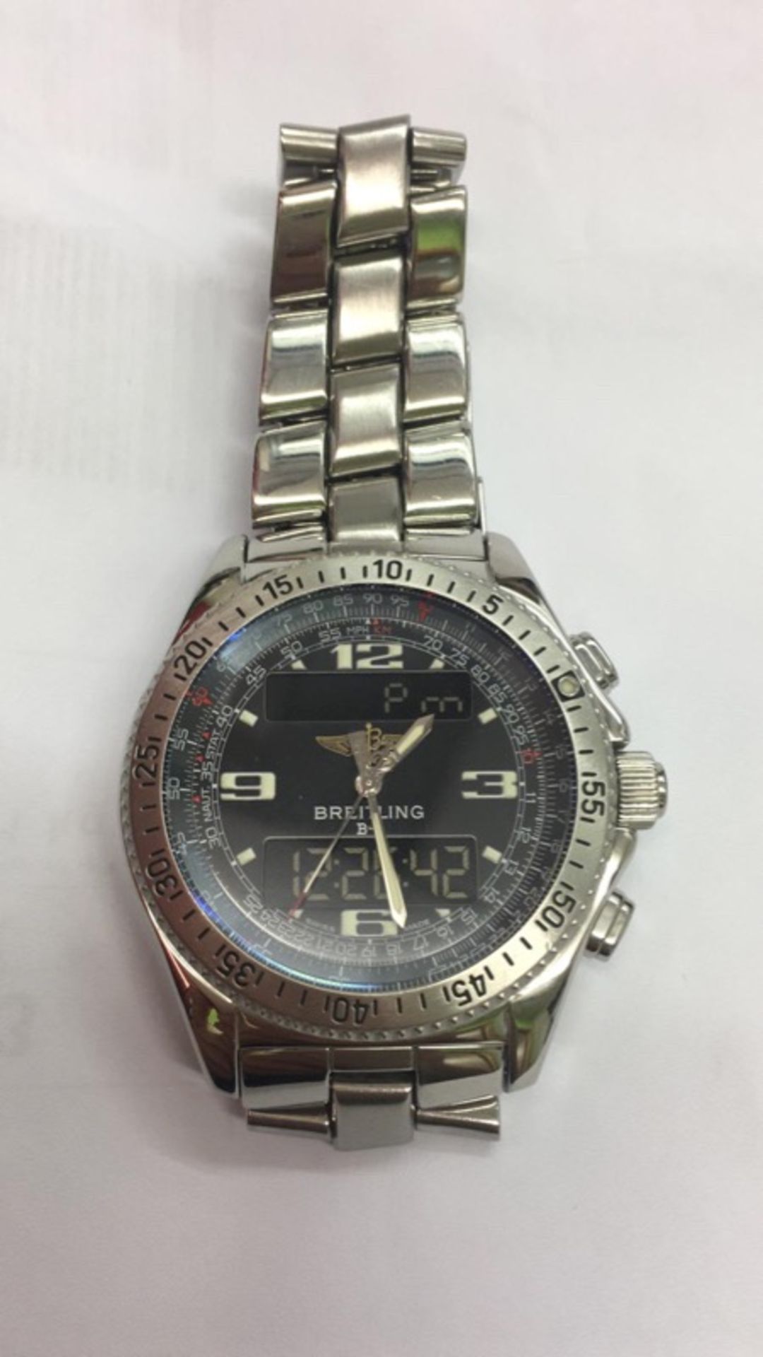 BREITLING GENTS WATCH A68362 - Image 2 of 10