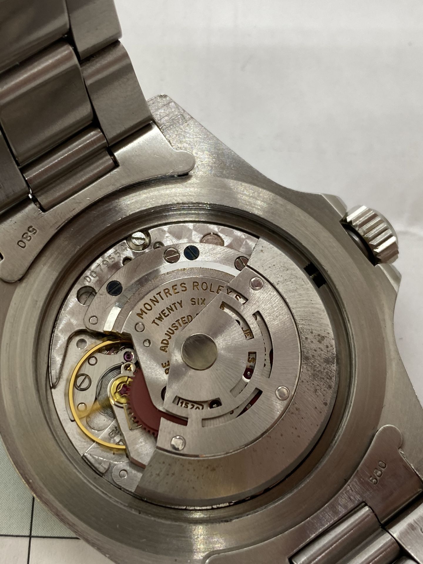 WATCH MARKED ROLEX SUBMARINER - MOVEMENT WARRANTED AS ROLEX - Image 18 of 28
