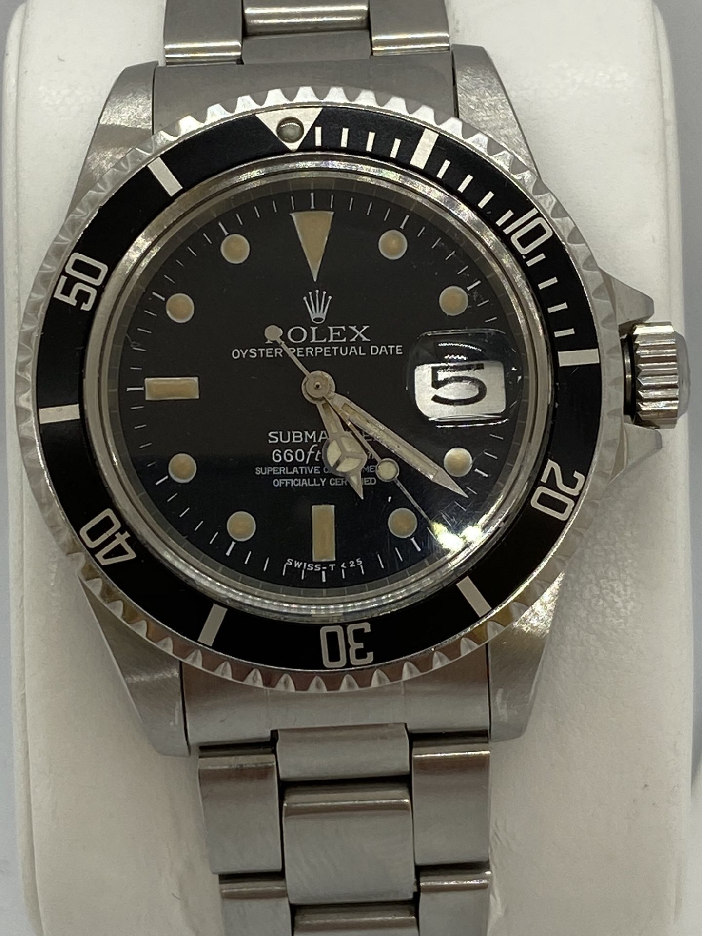 WATCH MARKED ROLEX SUBMARINER - MOVEMENT WARRANTED AS ROLEX - Image 3 of 28