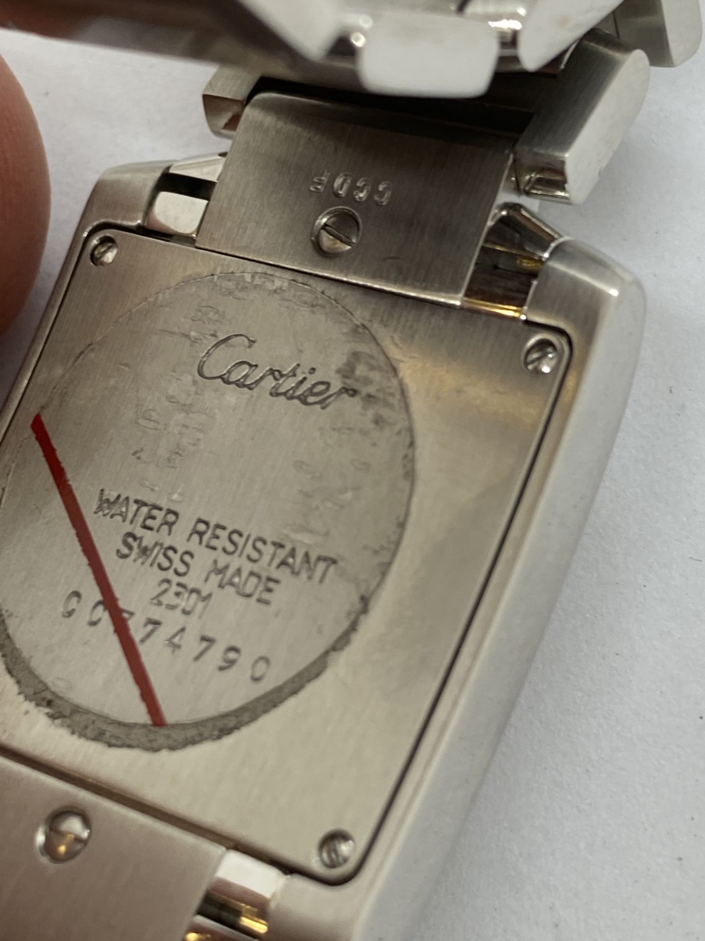 CARTIER TANK FRANCAISE MEDIUM SIZED WATCH - Image 7 of 8