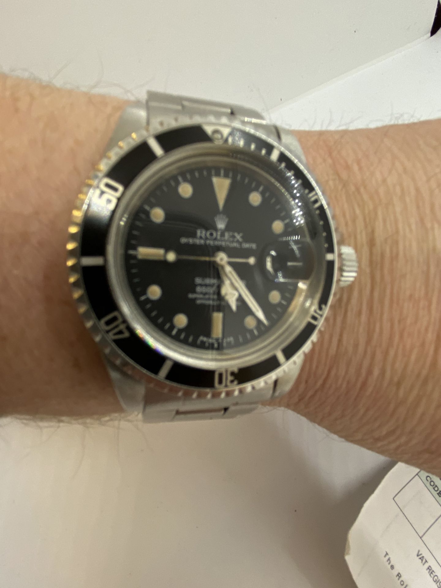 WATCH MARKED ROLEX SUBMARINER - MOVEMENT WARRANTED AS ROLEX - Image 16 of 28