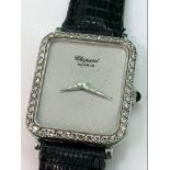 CHOPARD DIAMOND SET 18ct GOLD WATCH