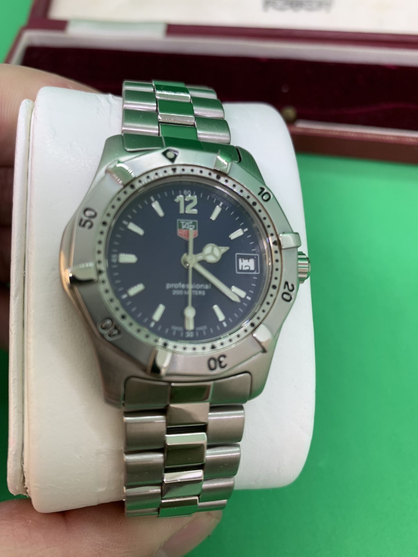 TAG HEUER WATCH STAINLESS STEEL WATCH - Image 4 of 7
