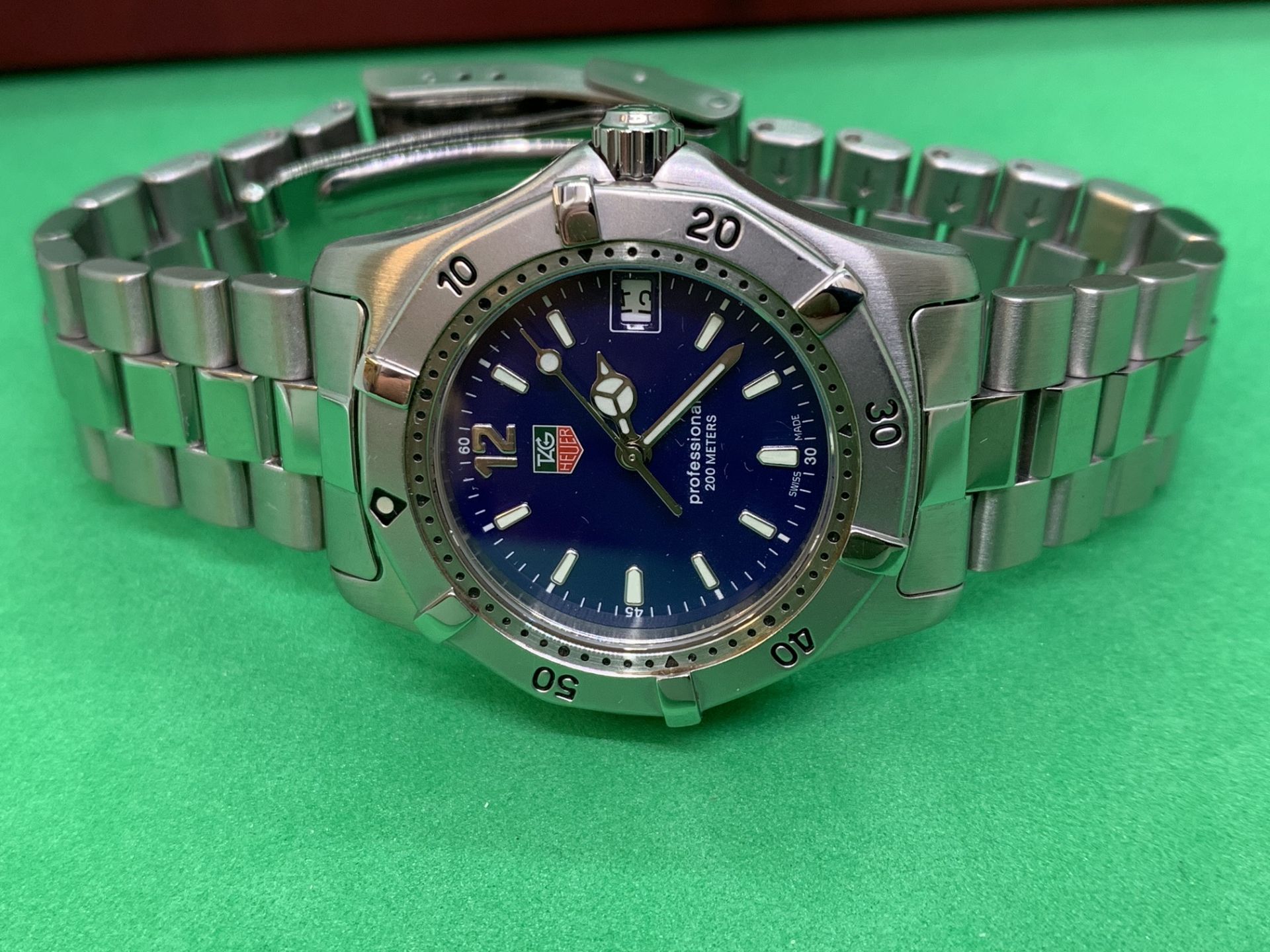 TAG HEUER WATCH STAINLESS STEEL WATCH