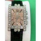 HARRY WINSTON DIAMOND SET WATCH