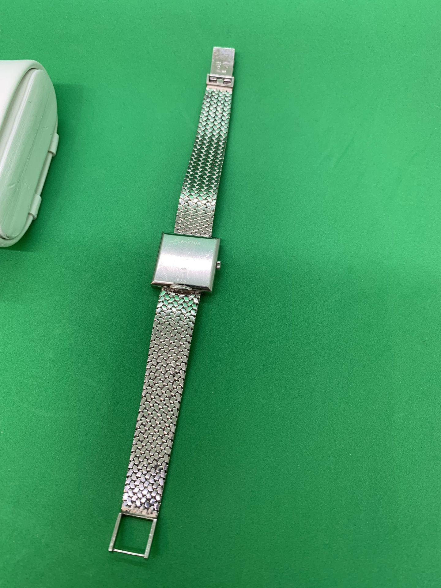 18ct WHITE GOLD ROLEX CELLINI WATCH - Image 9 of 9
