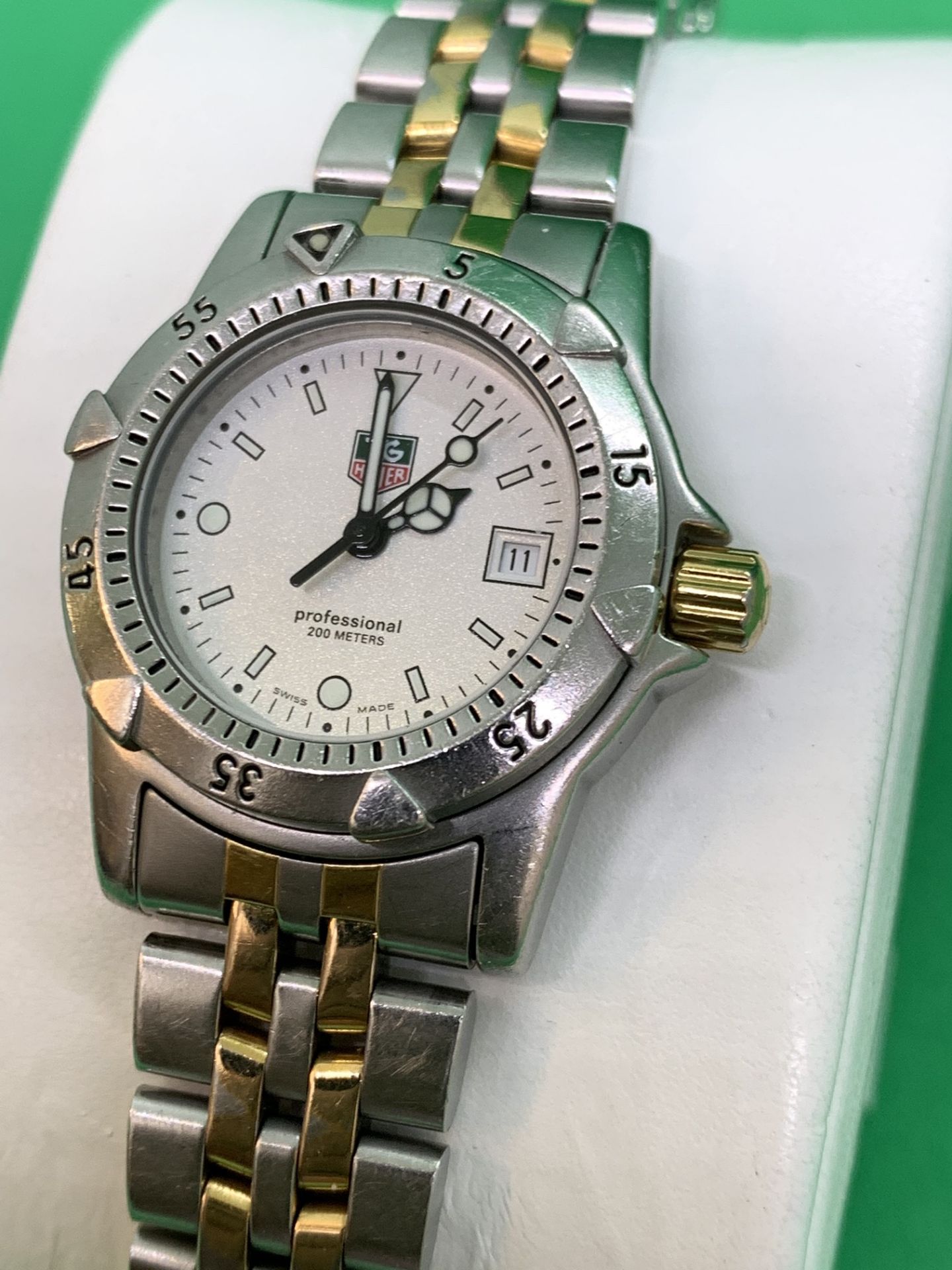 TAG HEUER TWO TONE WATCH - Image 2 of 6