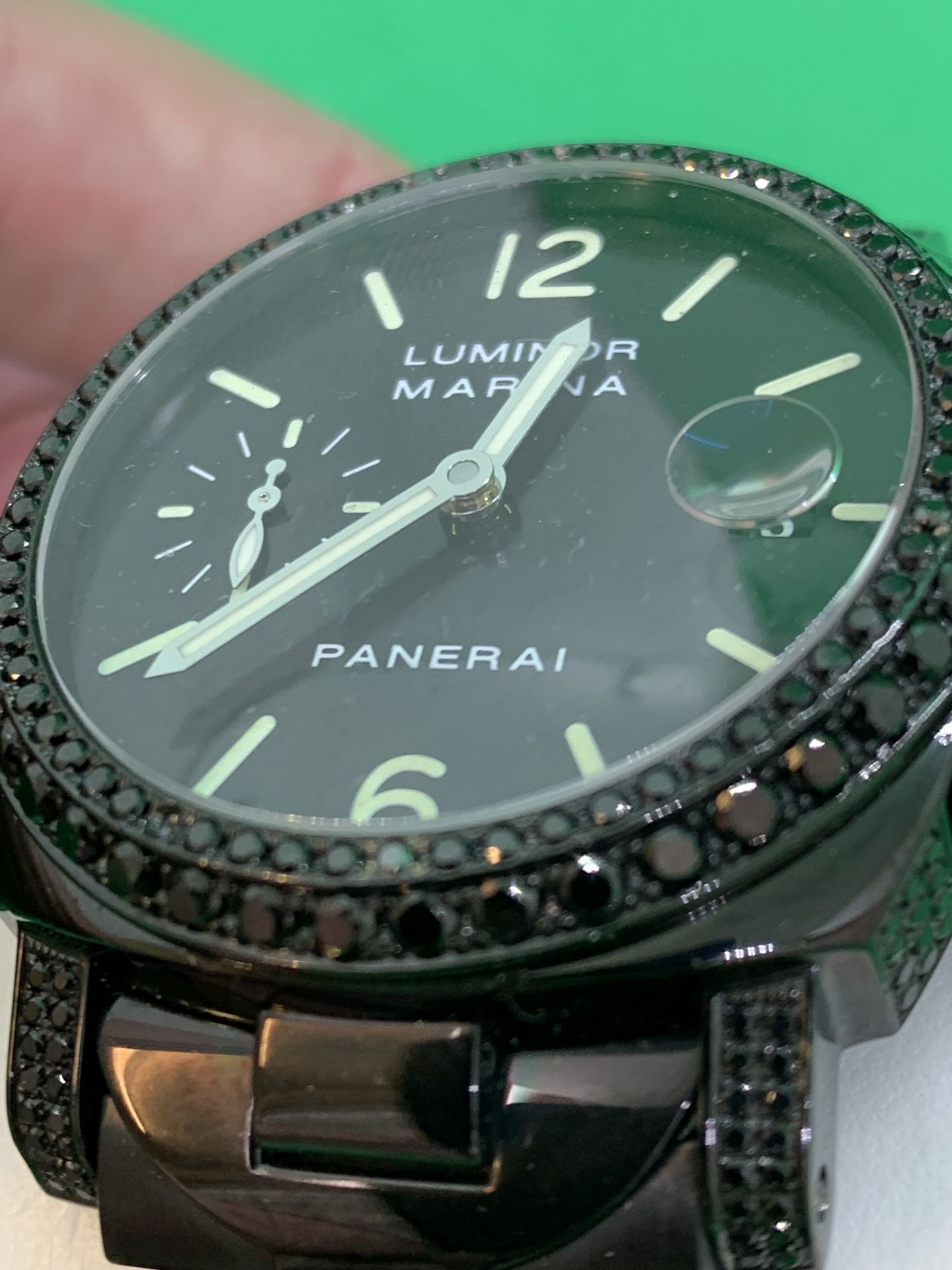 LUMINOR MARINA PANERAI CUSTOMISED - DIAMONDS - Image 4 of 13