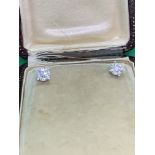 2.58ct DIAMOND SOLITAIRE EARRINGS (APPROX 1.29ct Per Earring)