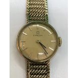 OMEGA 9ct GOLD WATCH 23g