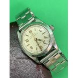 VINTAGE ROLEX SPEEDKING STAINLESS STEEL WATCH