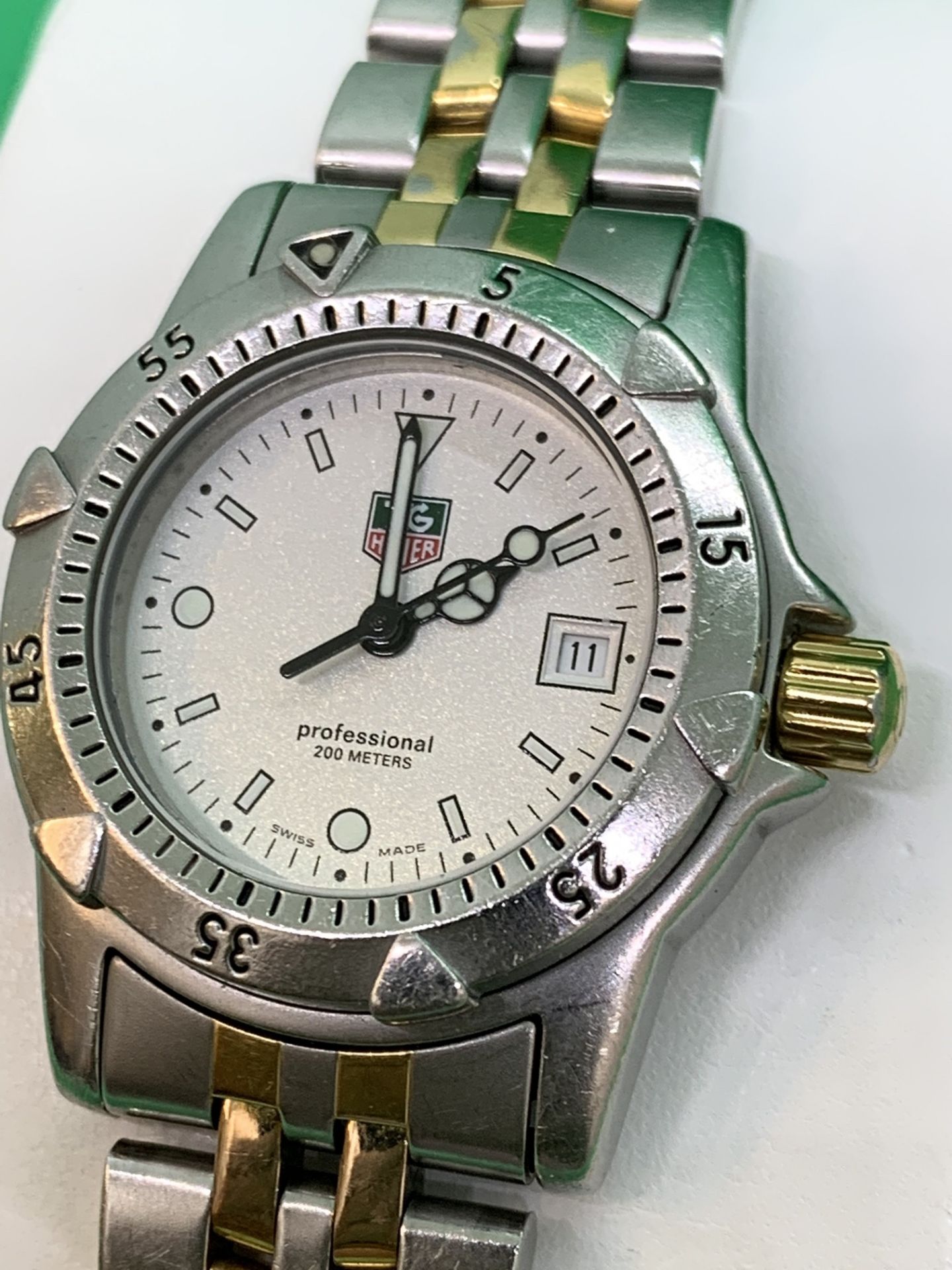 TAG HEUER TWO TONE WATCH - Image 3 of 6