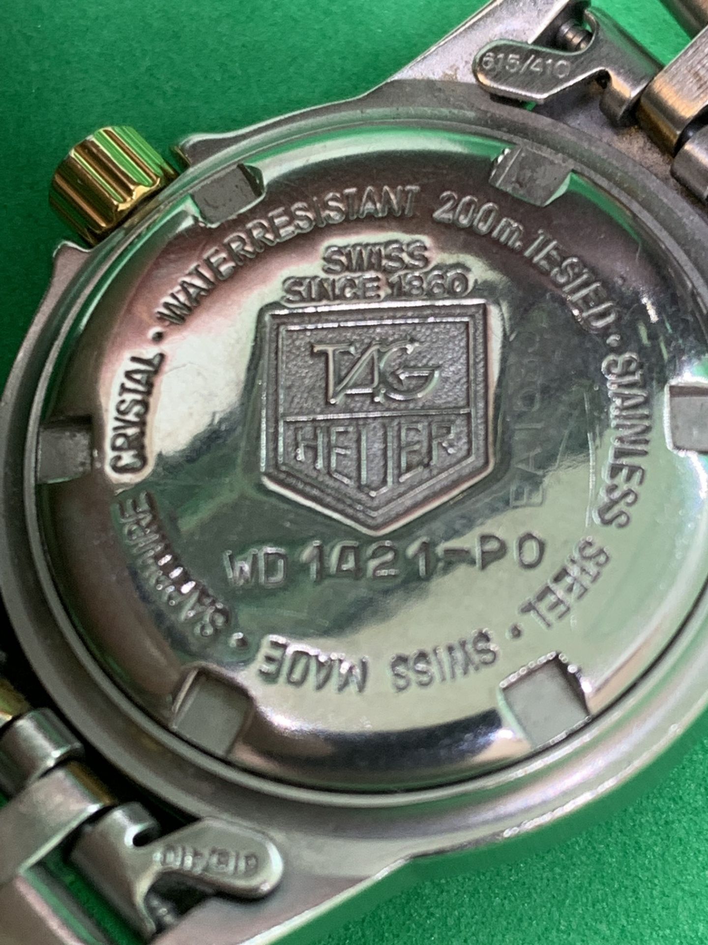 TAG HEUER TWO TONE WATCH - Image 6 of 6