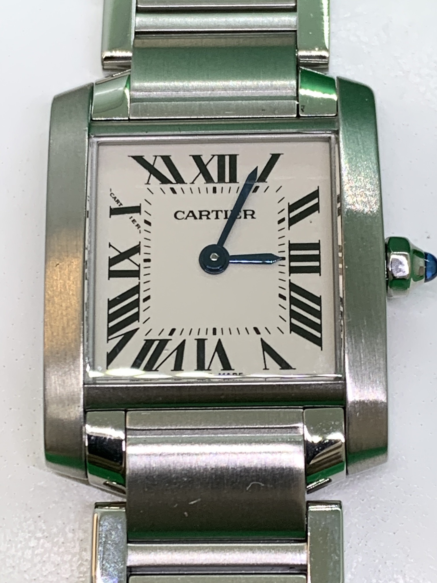 CARTIER STAINLESS STEEL WATCH - Image 3 of 5