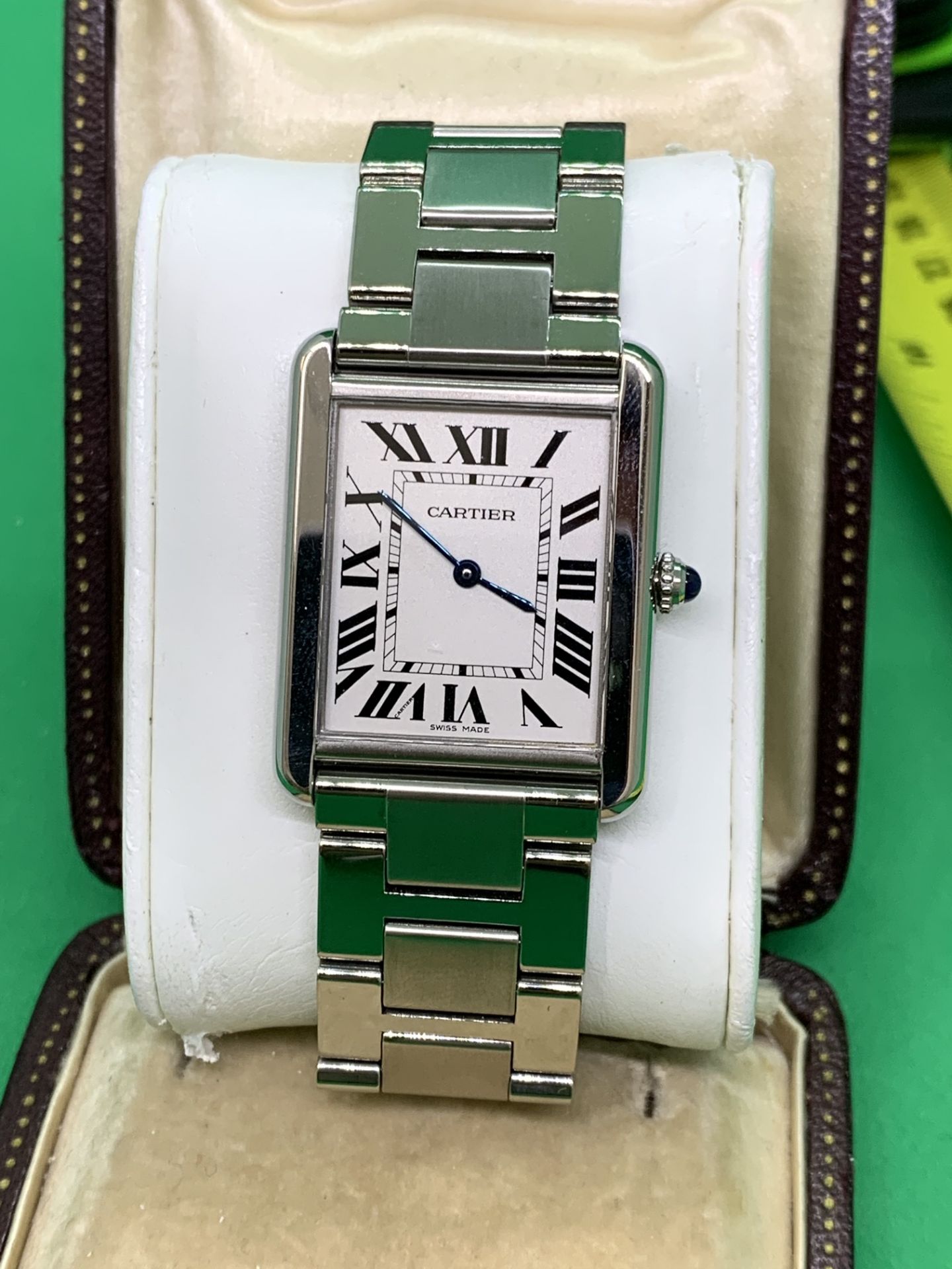 CARTIER STAINLESS STEEL WATCH - Image 2 of 6