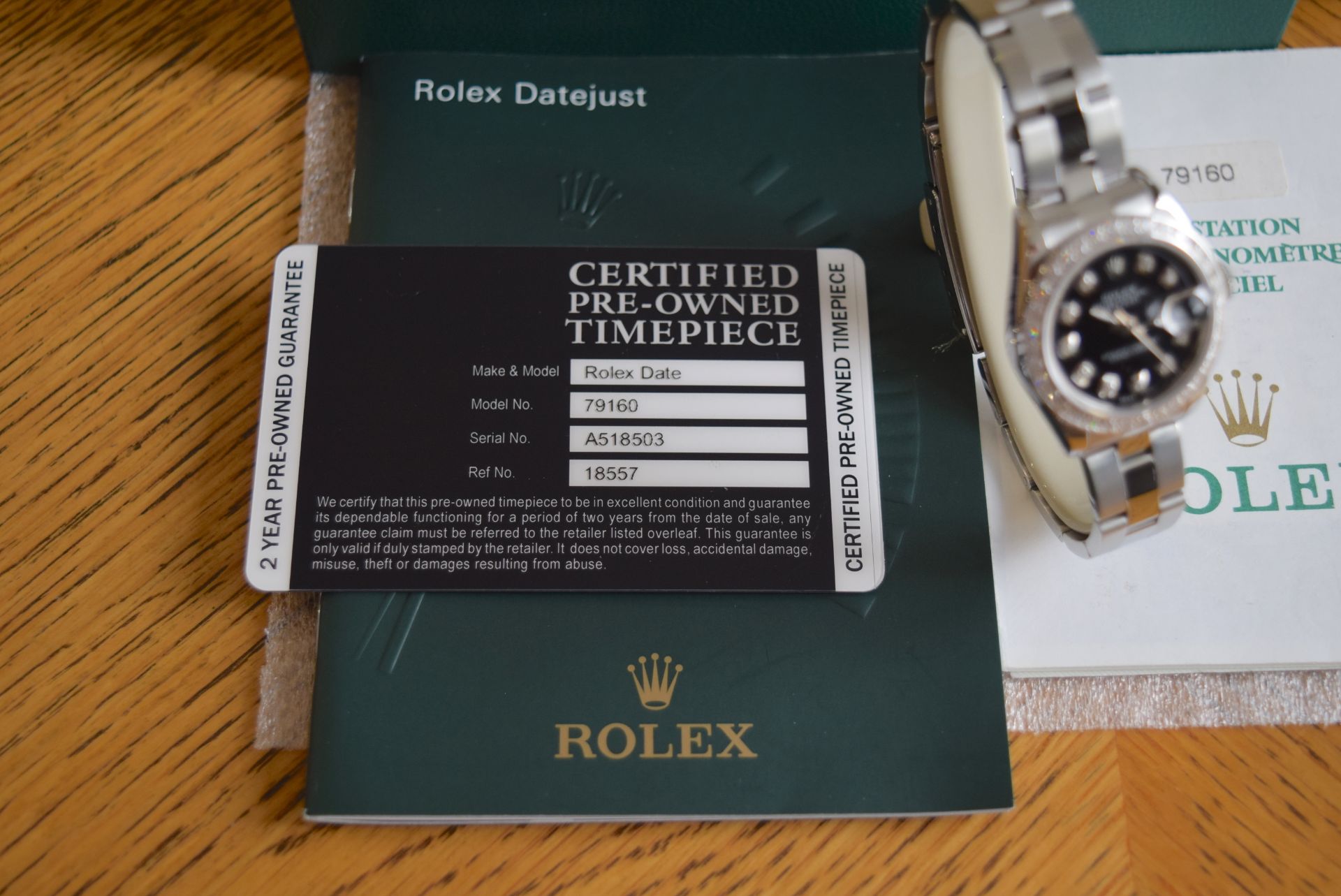 *GORGEOUS* Full Set Rolex Diamond Datejust Steel & 18ct White Gold (£12,700 Prestige Valuation) - Image 6 of 18