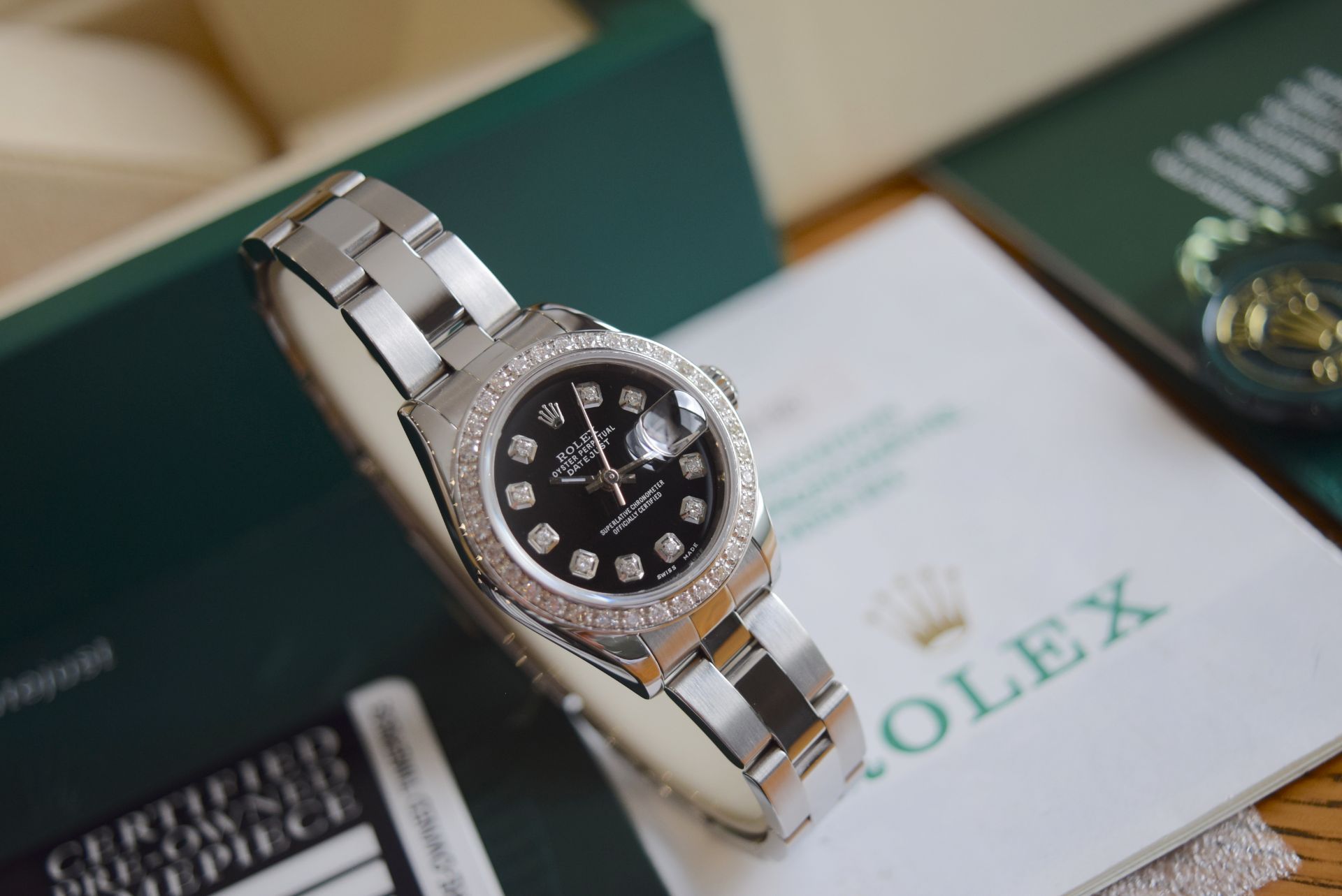 *GORGEOUS* Full Set Rolex Diamond Datejust Steel & 18ct White Gold (£12,700 Prestige Valuation) - Image 5 of 18