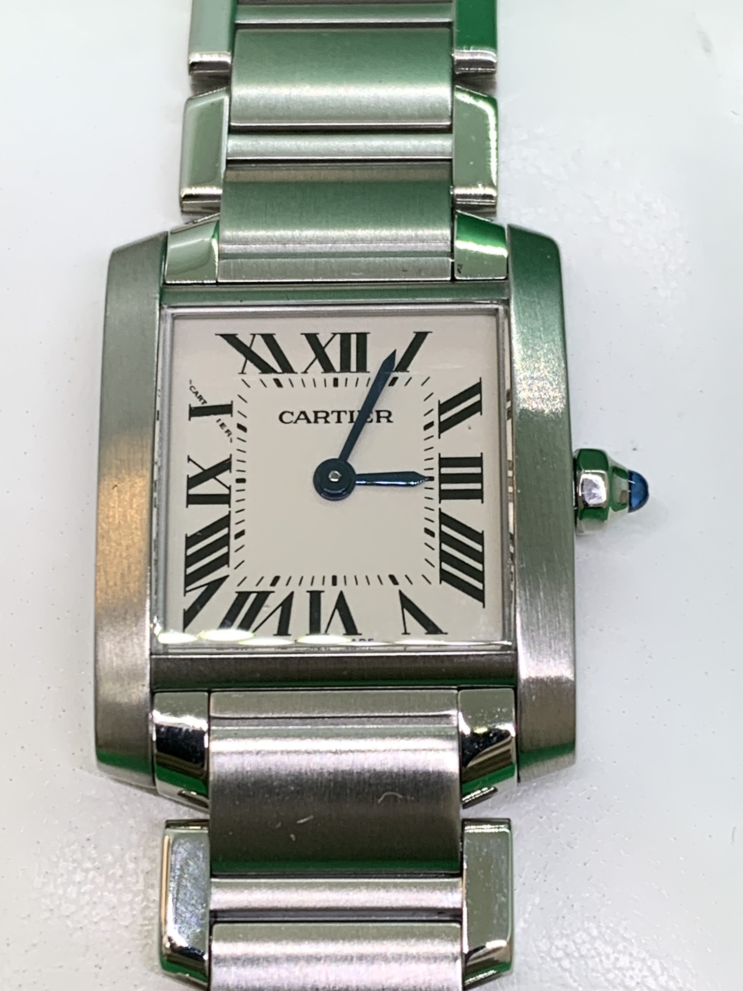 CARTIER STAINLESS STEEL WATCH