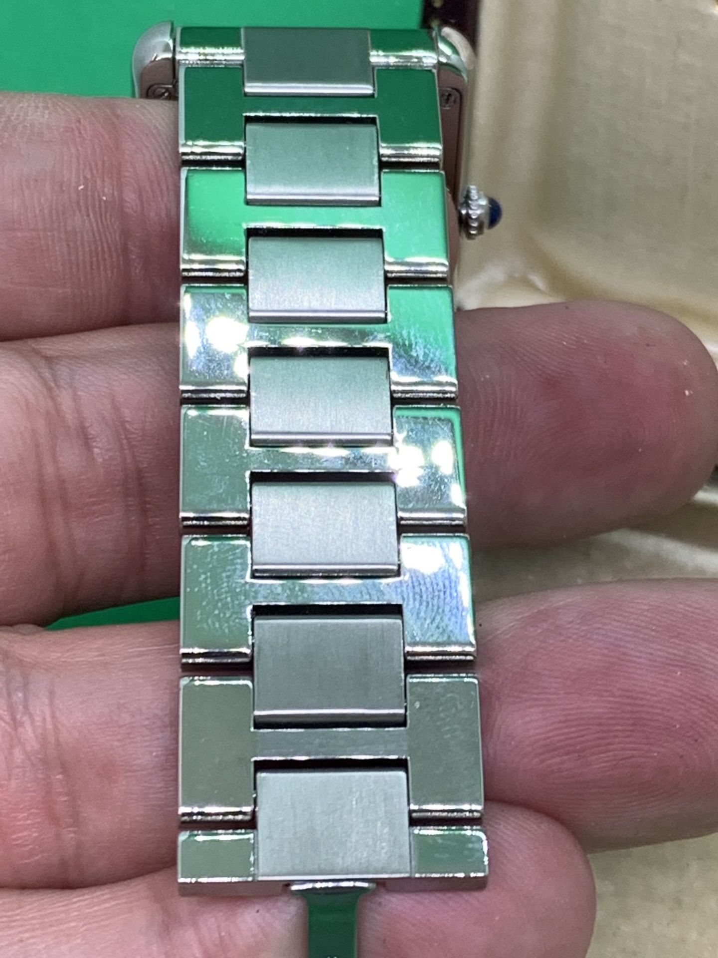 CARTIER STAINLESS STEEL WATCH - Image 6 of 6