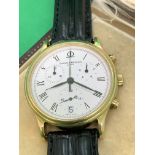 BAUME & MERCIER 18ct YELLOW GOLD WATCH