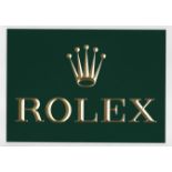 Rolex Collectable Brass (Engraved) Sign