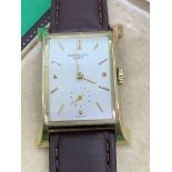 18ct VINTAGE WATCH MARKED PATEK PHILIPPE - MOVEMENT AUTHENTICATED