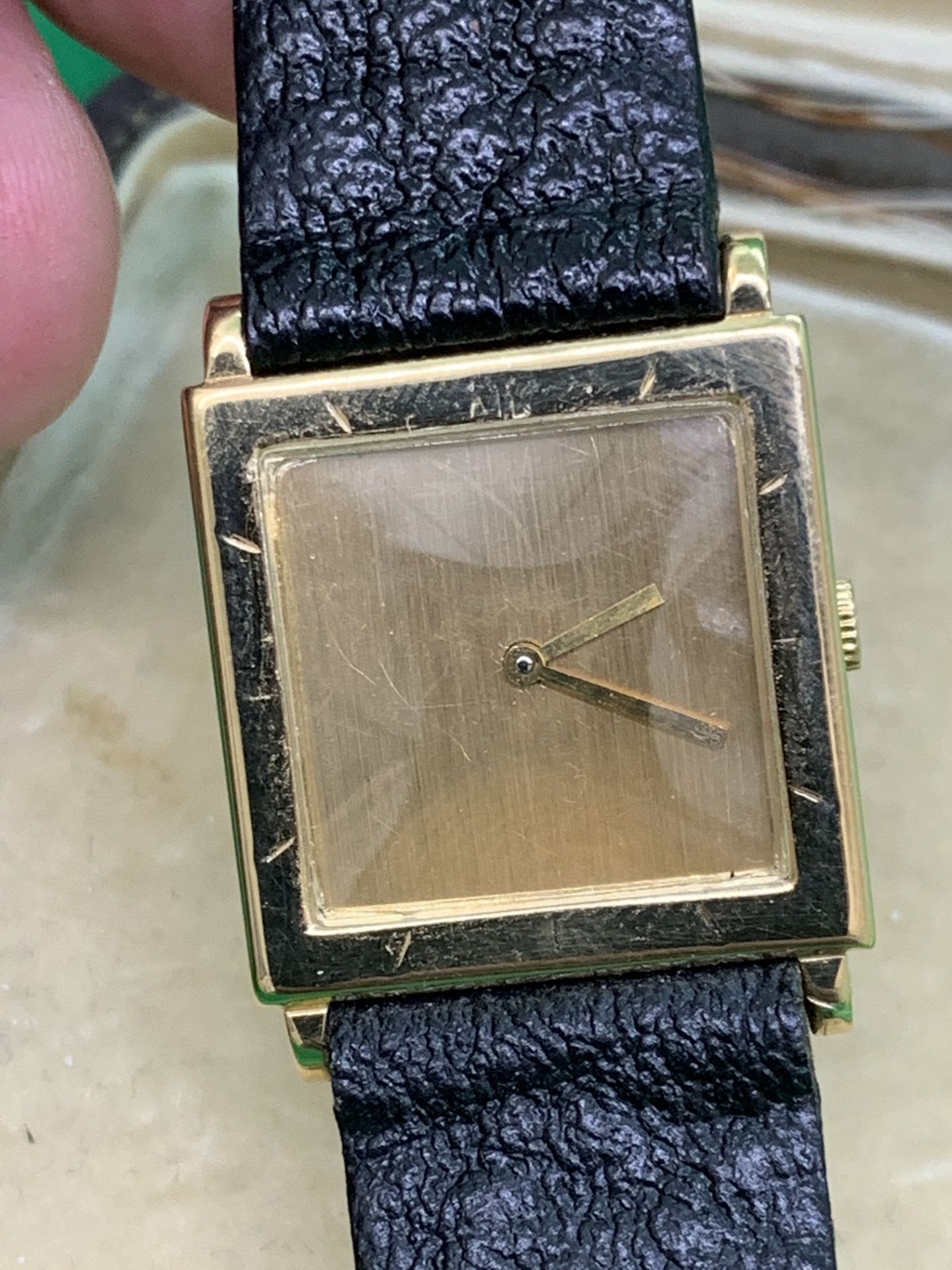 18ct GOLD BOUCHERON WATCH