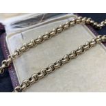 17.3g 9ct GOLD BELCHER CHAIN