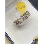 2.91ct 4 STONE DIAMOND RING SET IN 14ct GOLD RING