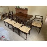 RECENCY TILT TABLE & 6 RECENCY CHAIRS