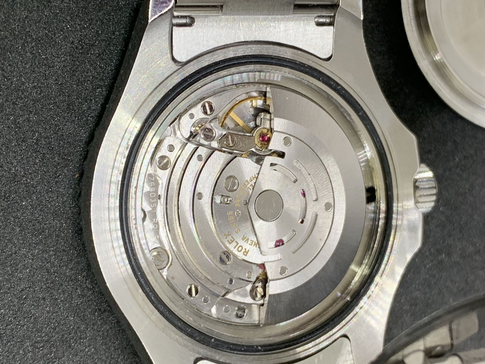 WATCH MARKED ROLEX WITH GENUINE ROLEX MOVEMENT - Image 6 of 10
