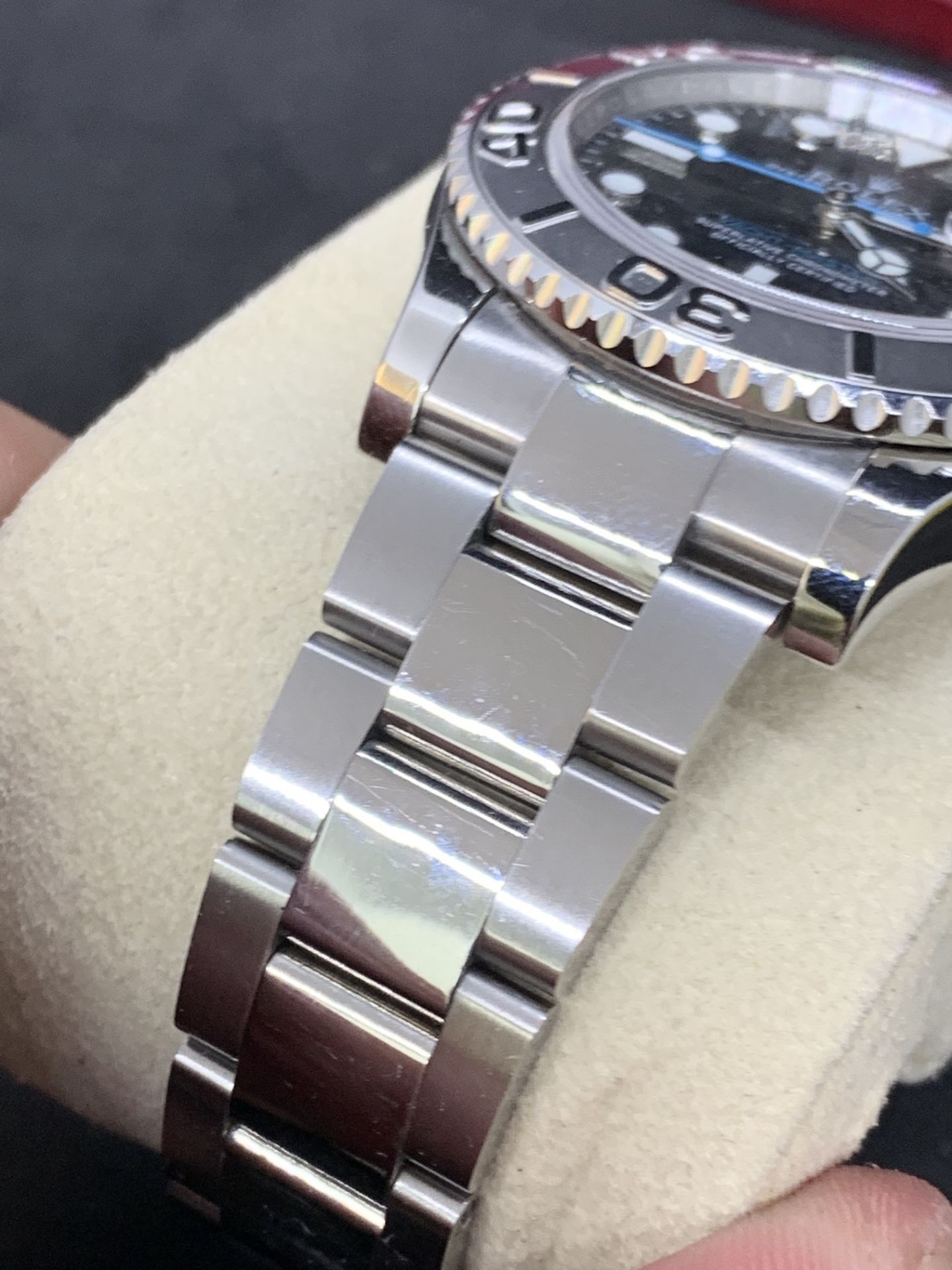 WATCH MARKED ROLEX WITH GENUINE ROLEX MOVEMENT - Image 5 of 10