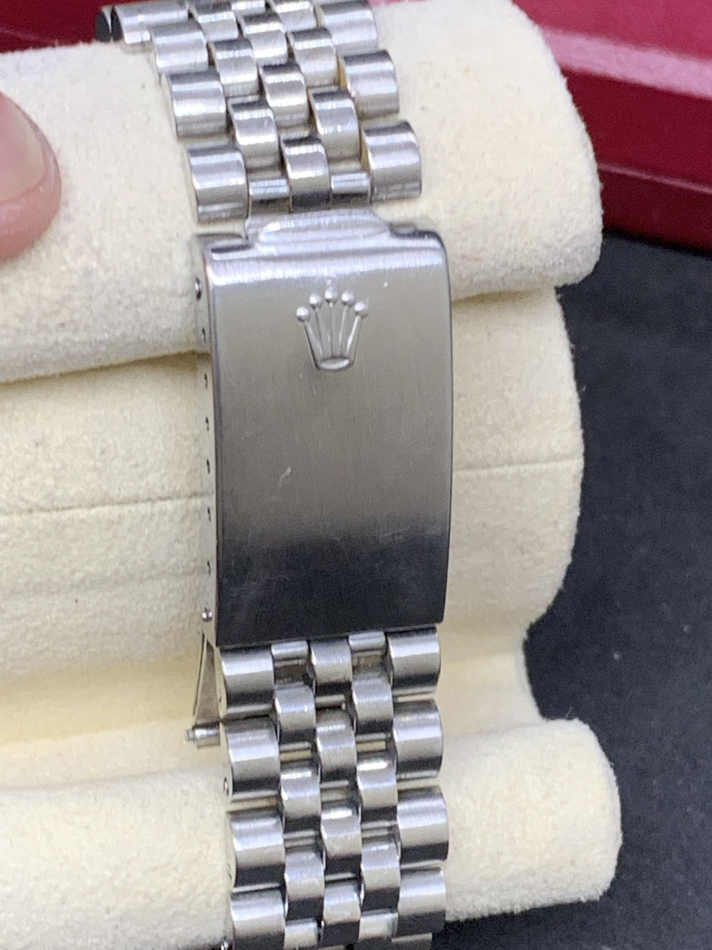 ROLEX DATEJUST WHITE GOLD & STAINLESS STEEL WATCH - APPROX 1980's - Image 7 of 8