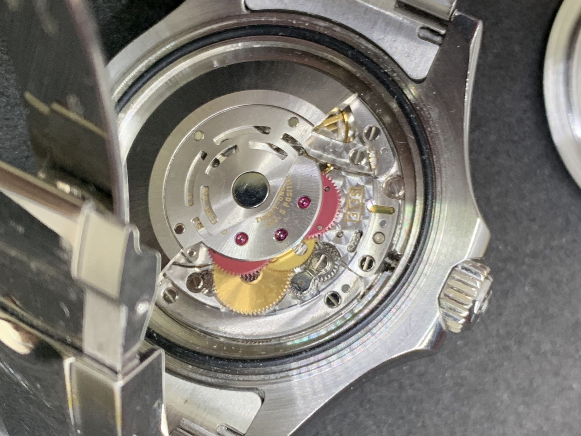 WATCH MARKED ROLEX WITH GENUINE ROLEX MOVEMENT - Image 9 of 10