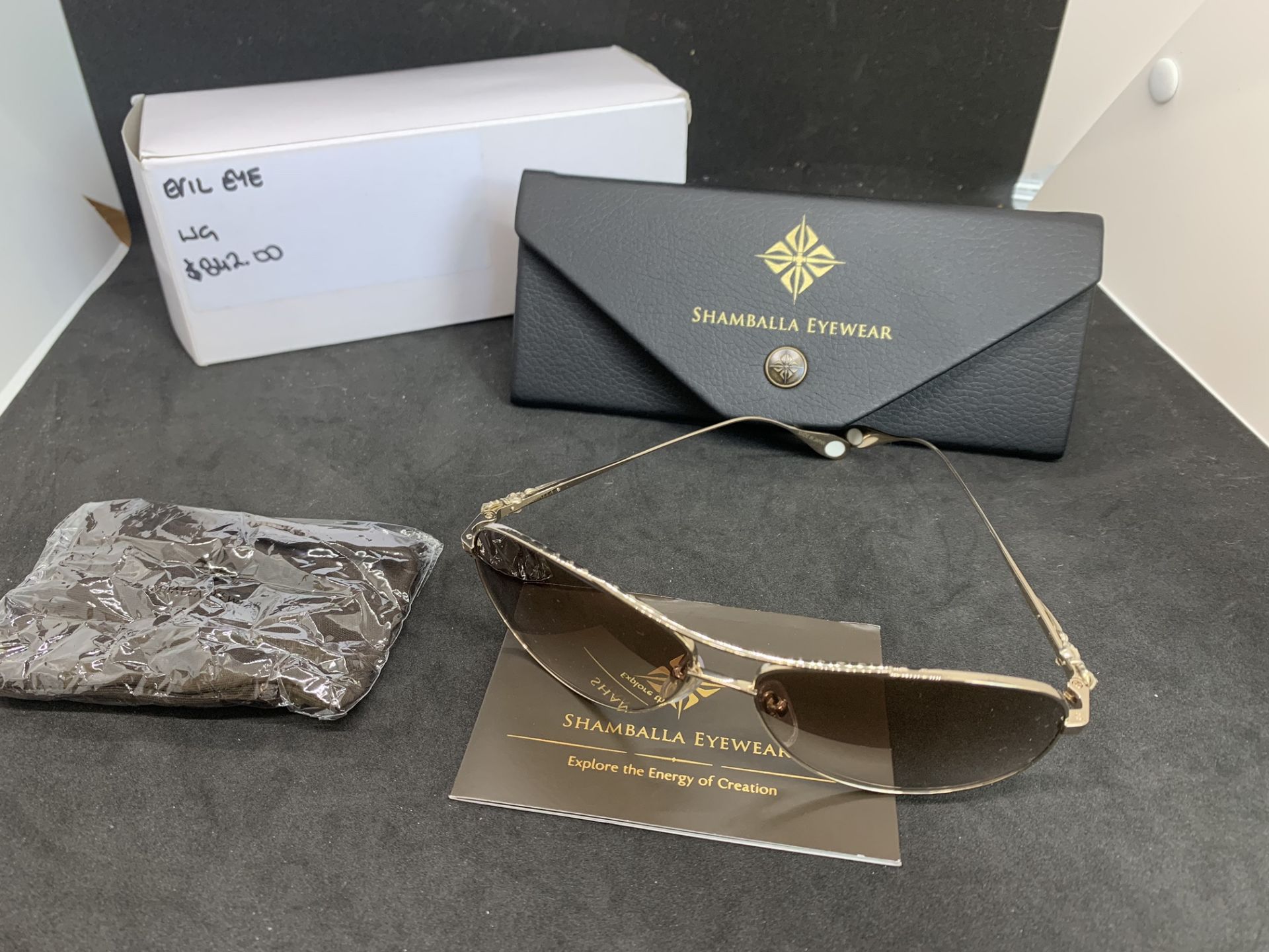 AS NEW SHAMBALLA SUNGLASSES WITH BOX ETC