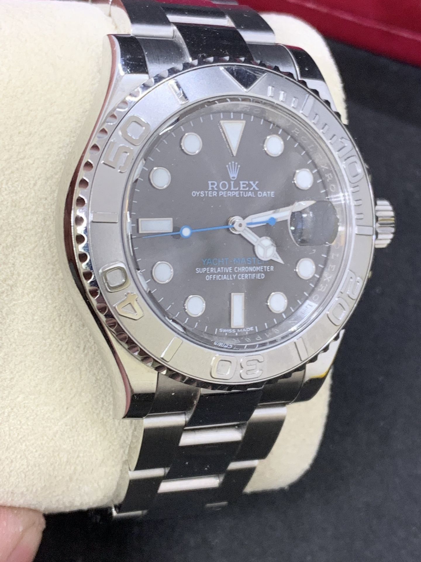 WATCH MARKED ROLEX WITH GENUINE ROLEX MOVEMENT - Image 3 of 10