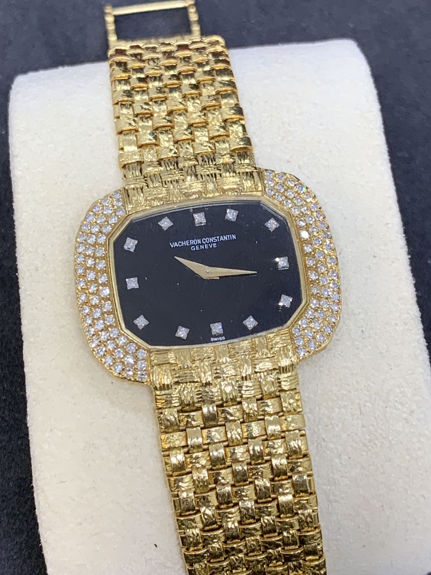 VACHERON CONSTANTIN 18ct GOLD & DIAMOND ENTS / UNISEX WATCH - Image 2 of 7