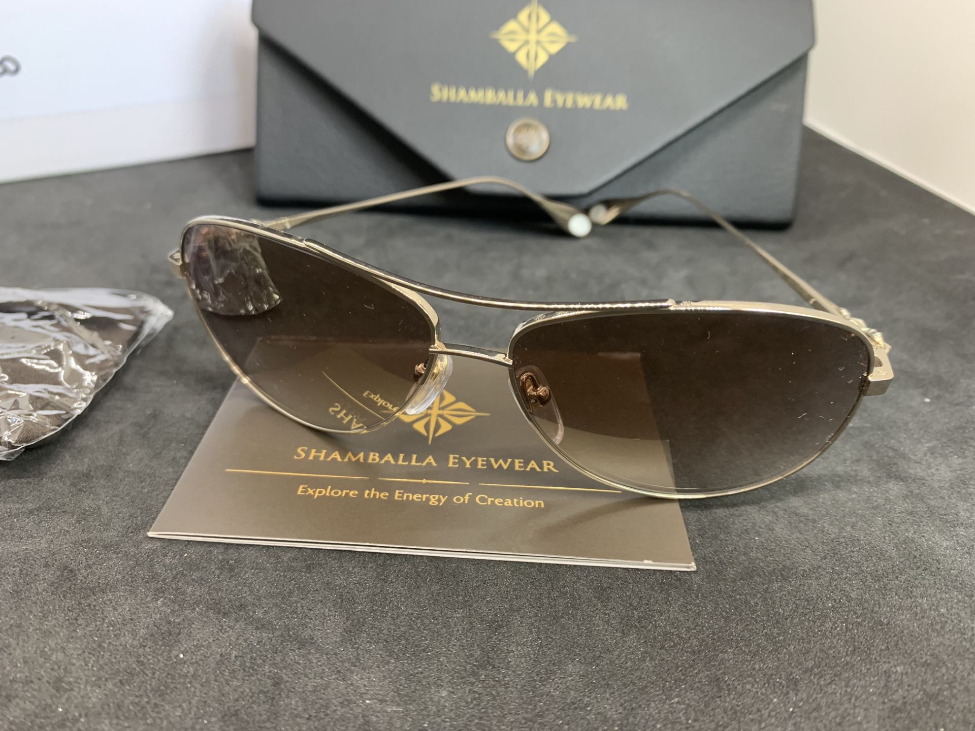 AS NEW SHAMBALLA SUNGLASSES WITH BOX ETC - Image 2 of 6