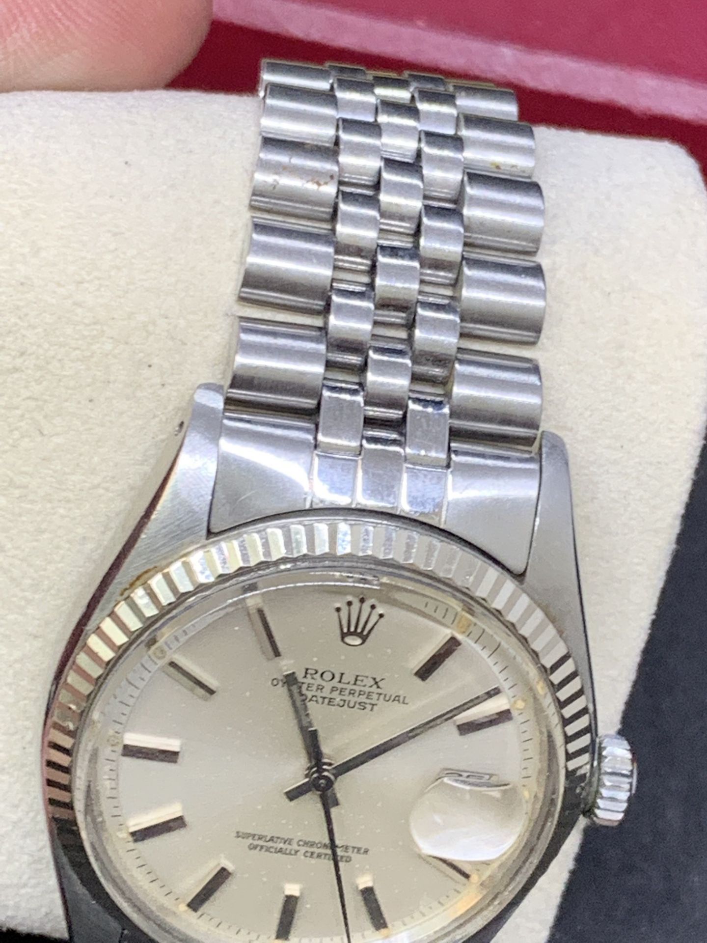 ROLEX DATEJUST WHITE GOLD & STAINLESS STEEL WATCH - APPROX 1980's - Image 4 of 8