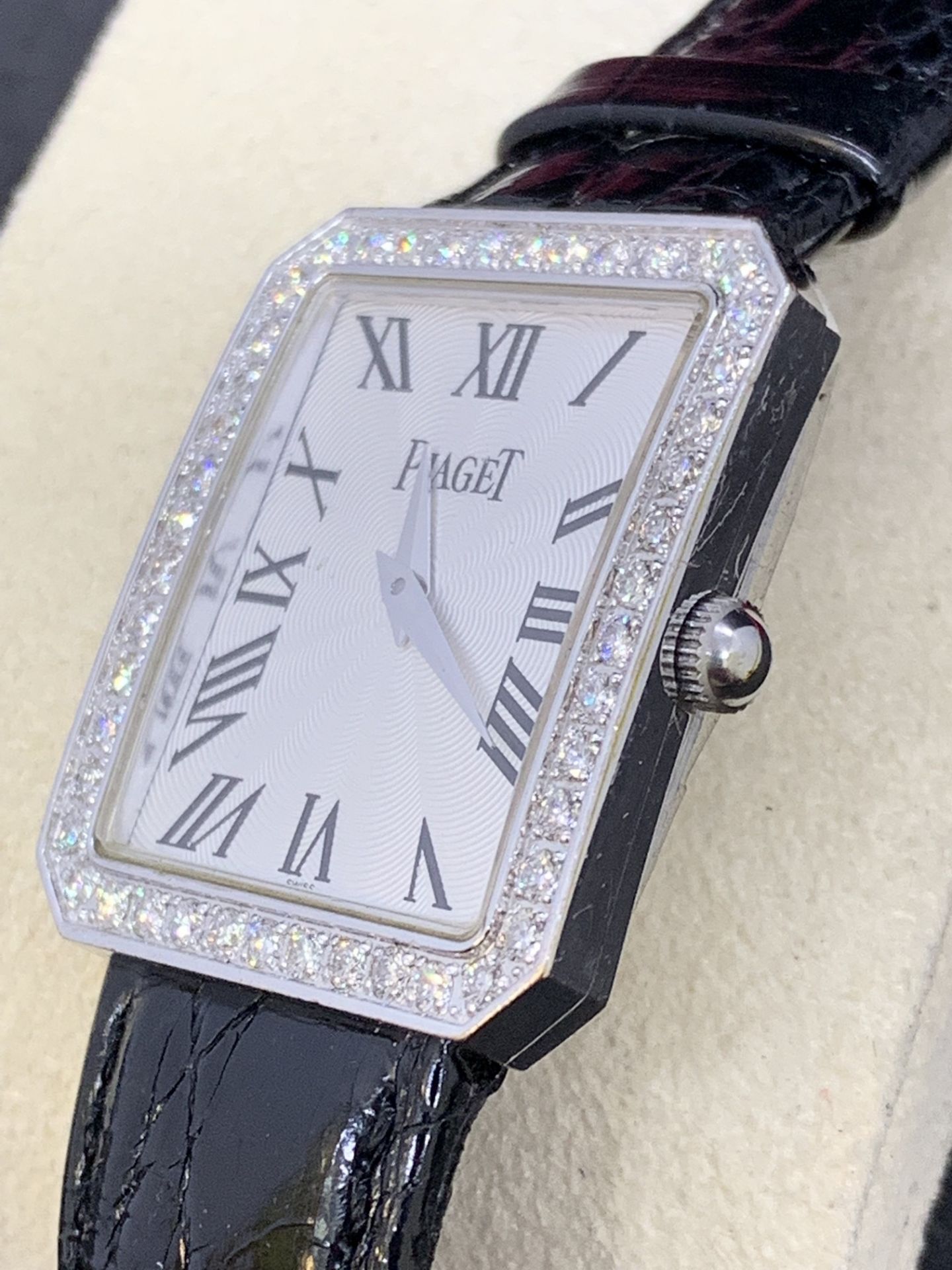 PIAGET 18ct GOLD 1.5ct DIAMOND SET WATCH - Image 2 of 8