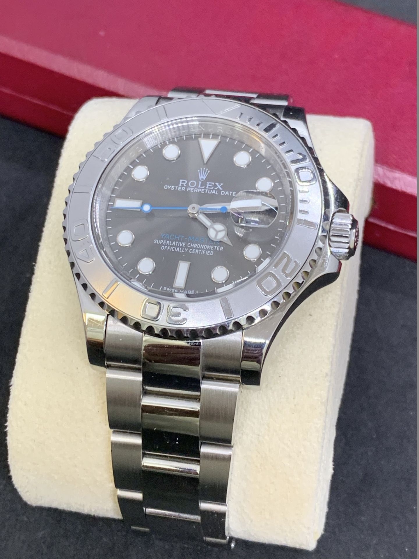 WATCH MARKED ROLEX WITH GENUINE ROLEX MOVEMENT