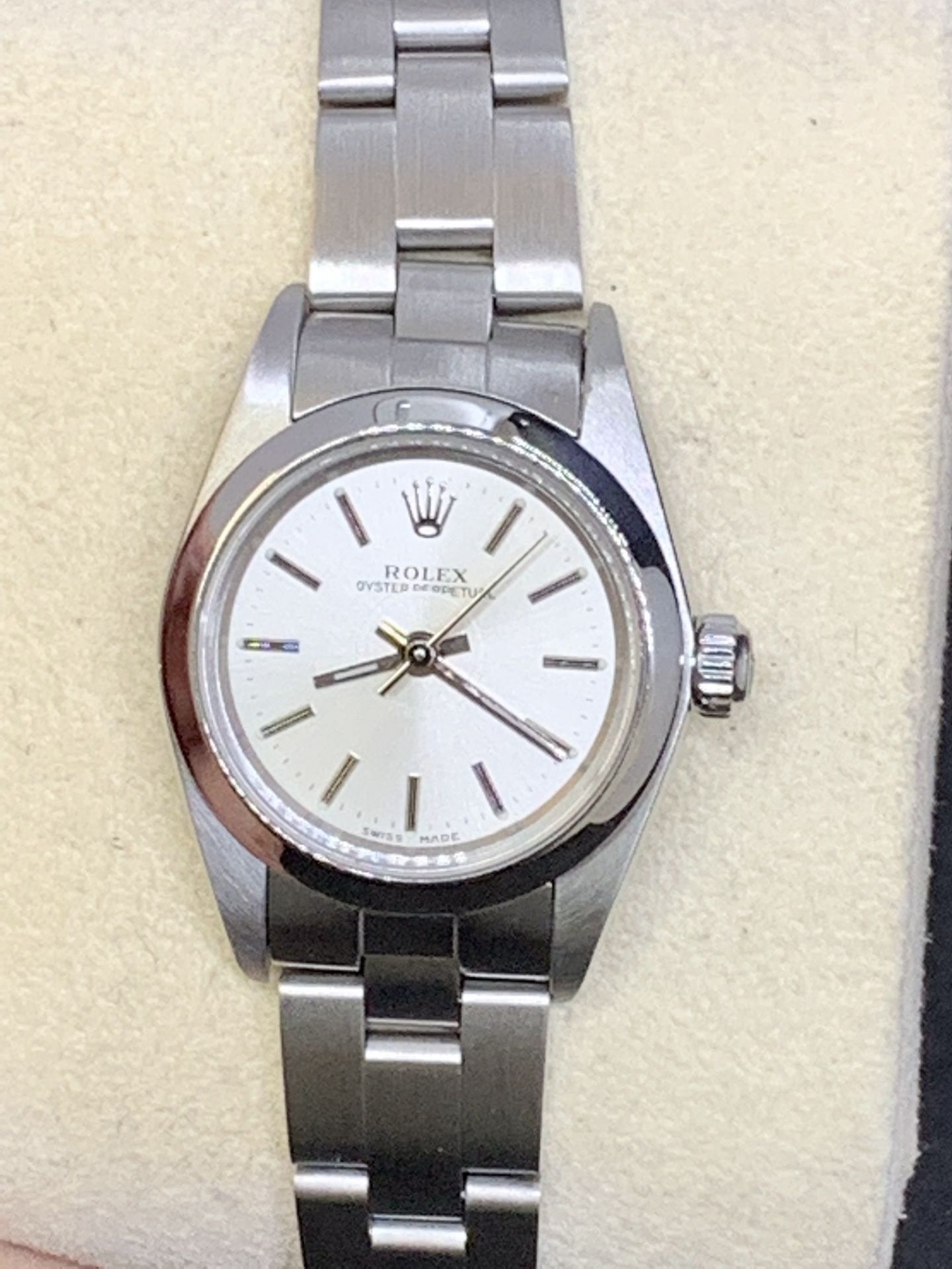 ROLEX STAINLESS STEEL WATCH - Image 8 of 11