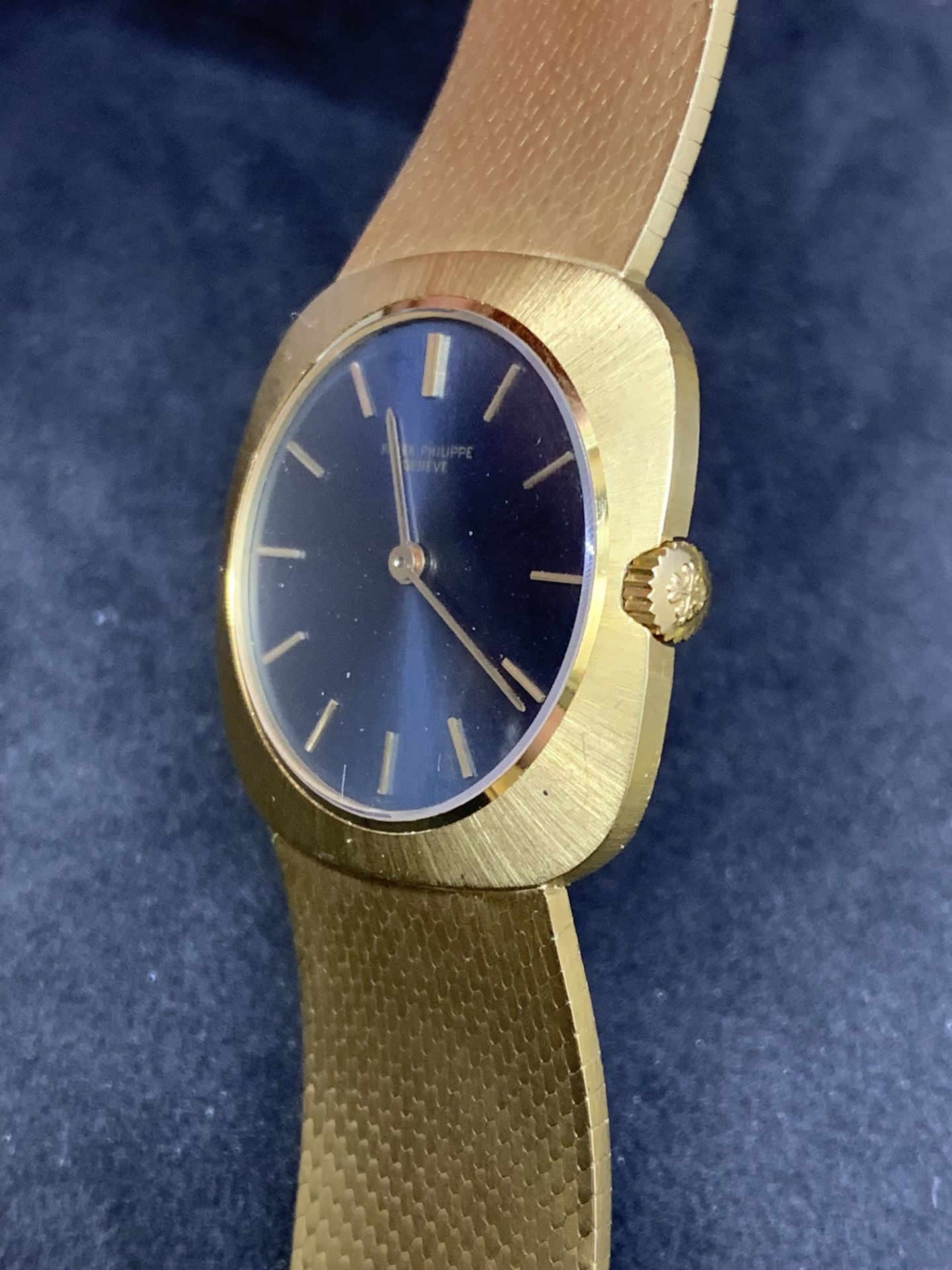 PATEK PHILIPPE 18ct GOLD WATCH - Image 7 of 11