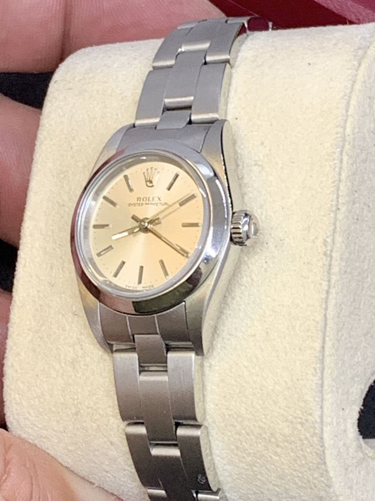 ROLEX STAINLESS STEEL WATCH - Image 10 of 11